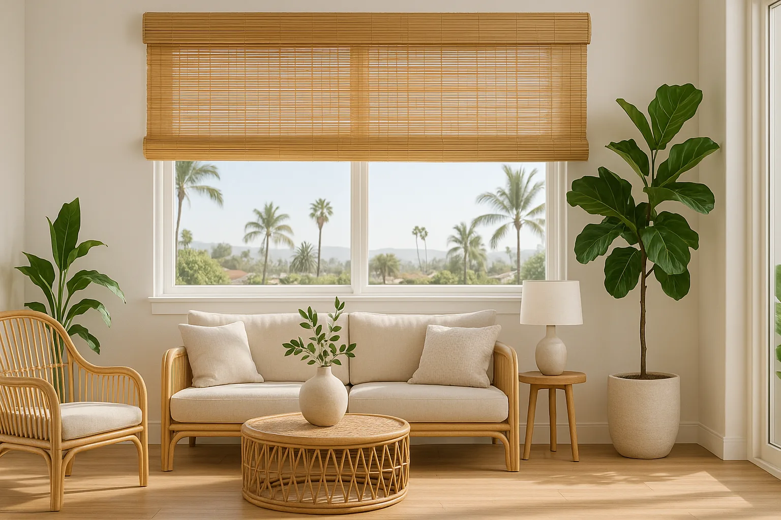 Bamboo Shades in San Diego