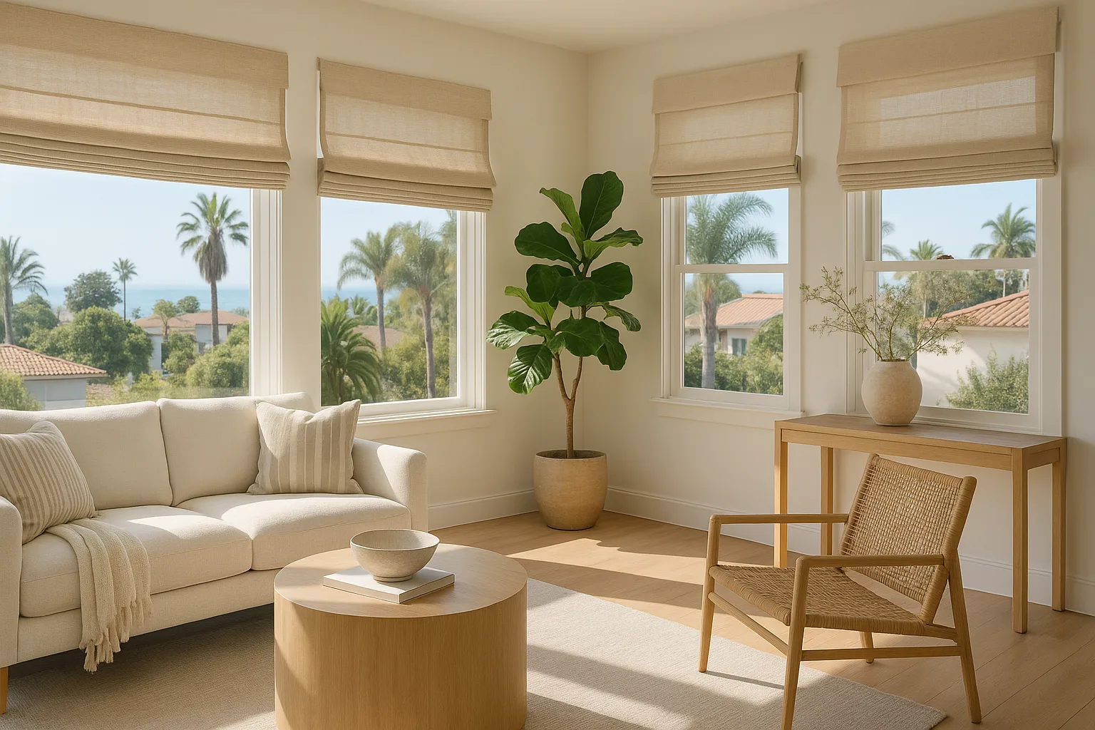 Ceiling Mount Curtain Rod Guide: Make Windows Look Taller in San Diego