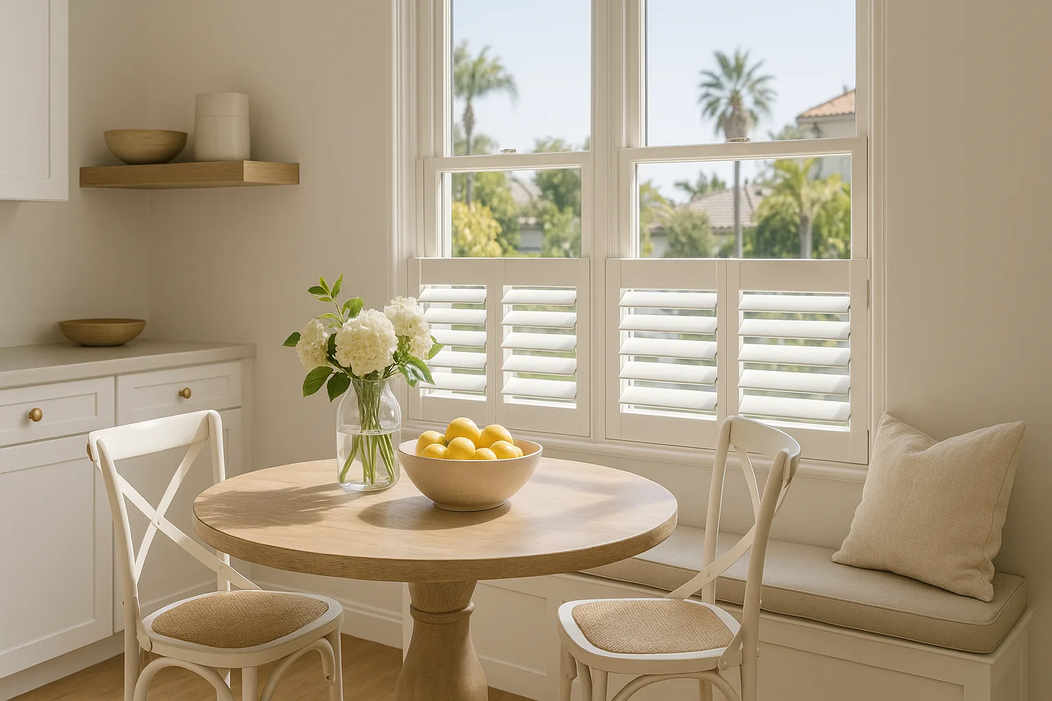 Café Shutters in San Diego