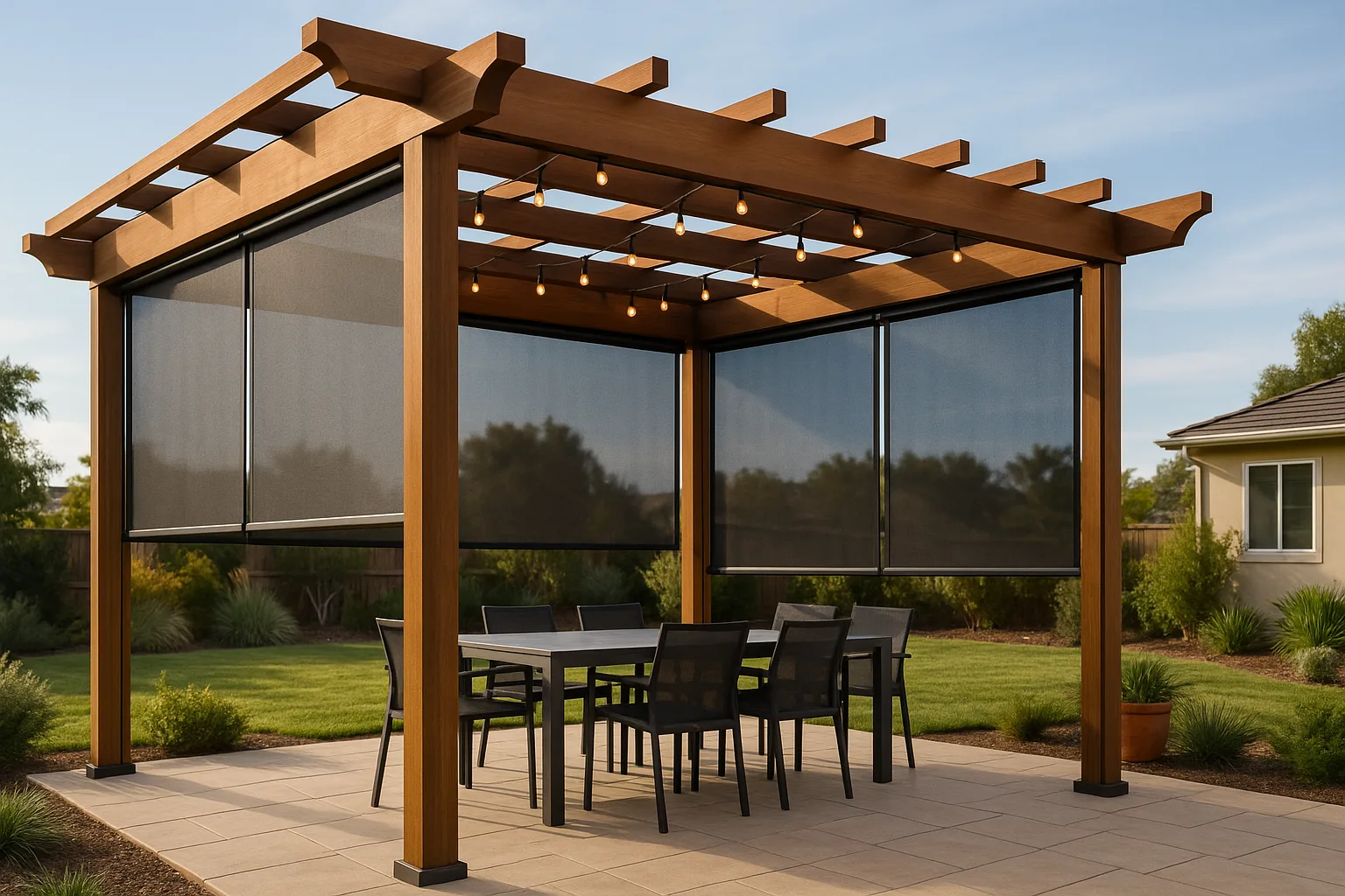 Pergola & Cabana Shades in San Diego