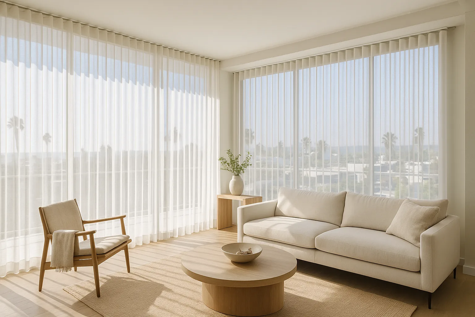 Ripplefold Drapery in San Diego
